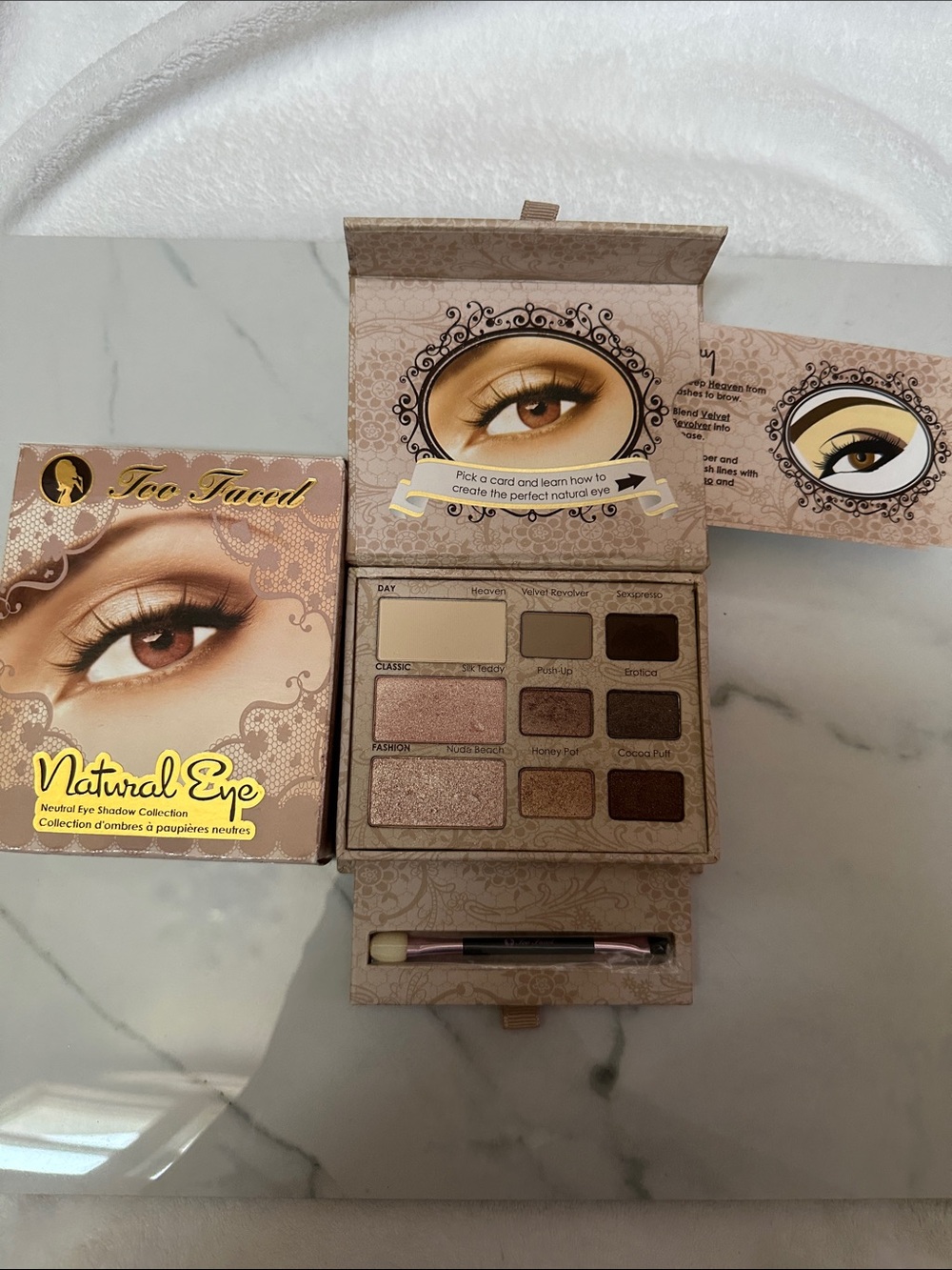 Too Faced Natural Eye Eyeshadow Palette - Brown, Taupe, Gold, Cream